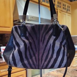 Zebra Print Women's Handbag
